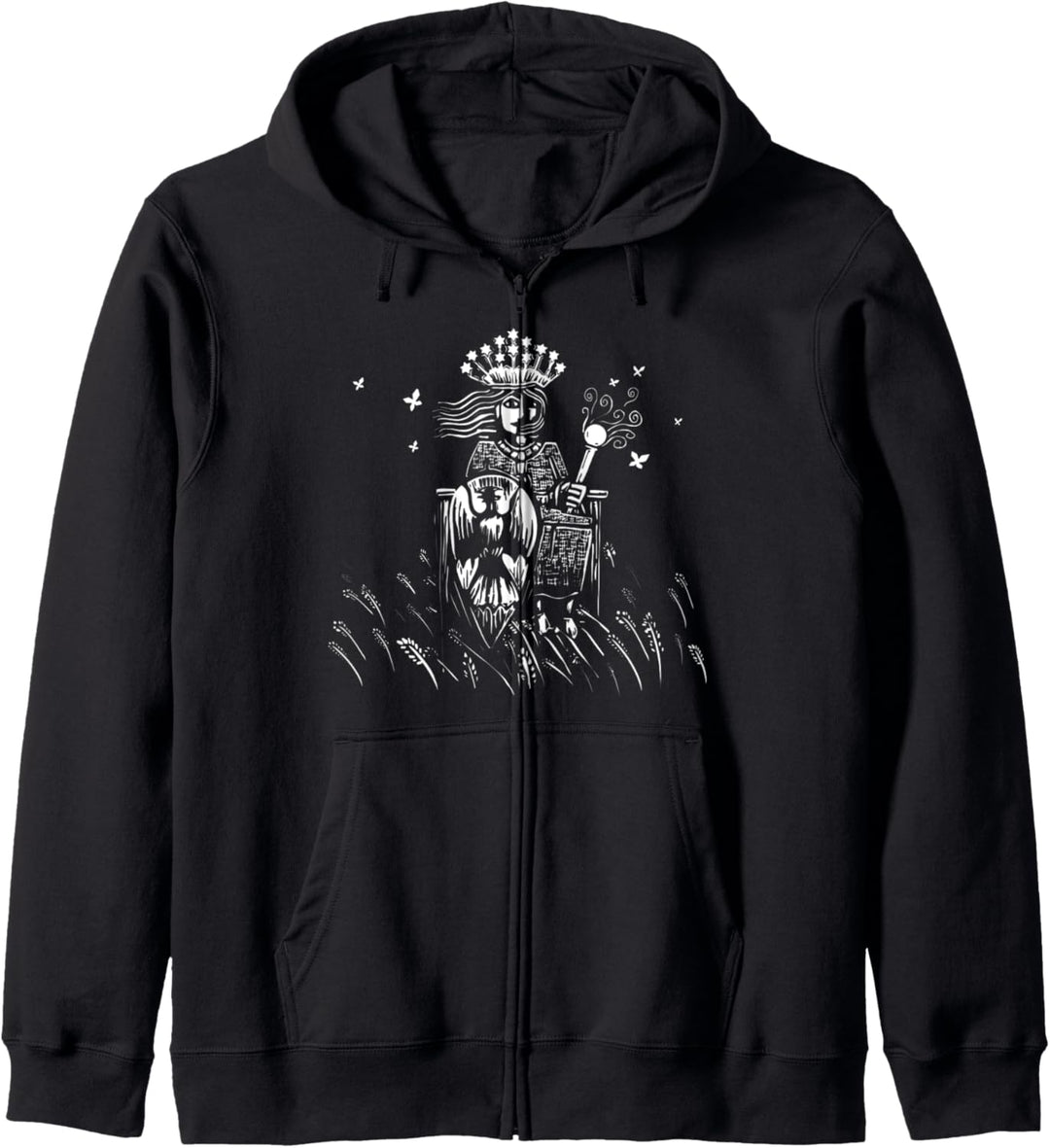 The Empress Tarot Card III Blackcraft Clothing Gift Kapuzenjacke