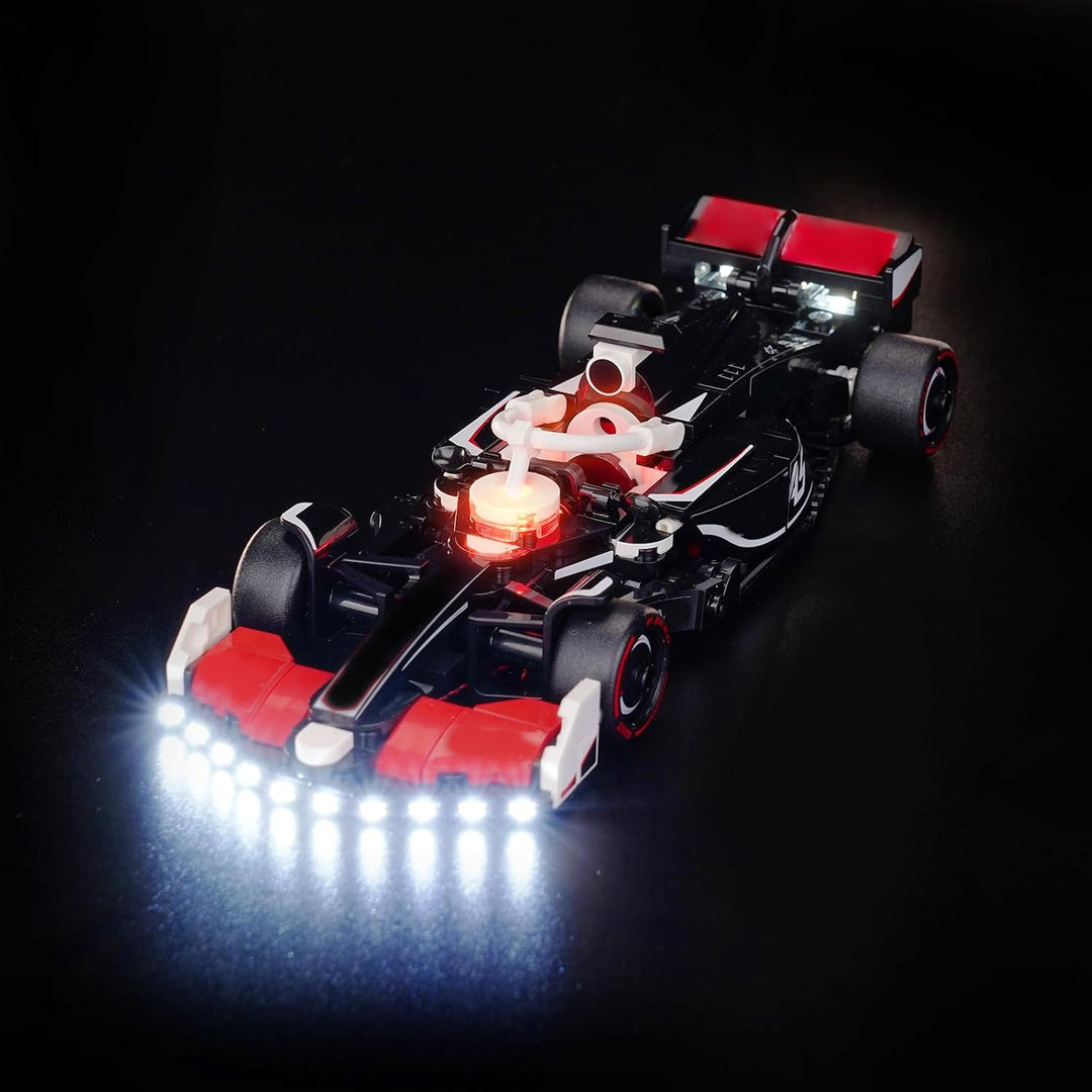Led Licht Set Kompatibel mit Lego MoneyGram Haas F1 Team VF-24 Race Car 77250 (Kein Modell), Dekorat