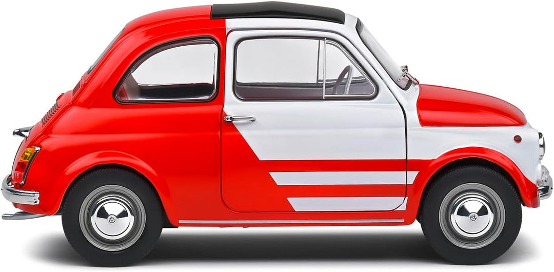 Solido - 1:18 FIAT 500 Robe di Kappa weiss
