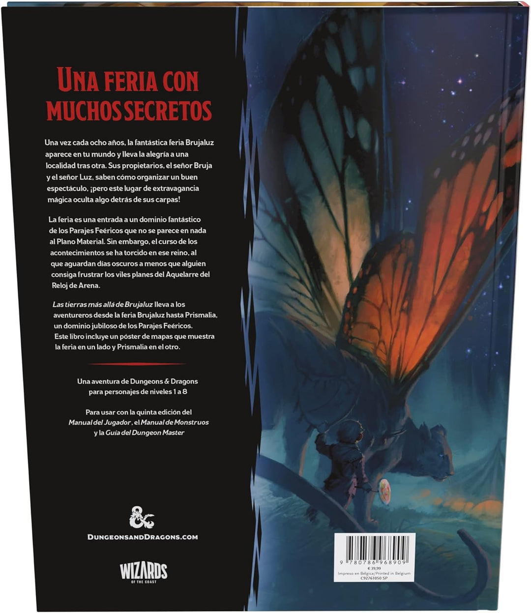 Wizards Of The Coast Dungeons &amp; Dragons RPG Abenteuerbuch Las tierras más allá de Brujaluz *Spanisch