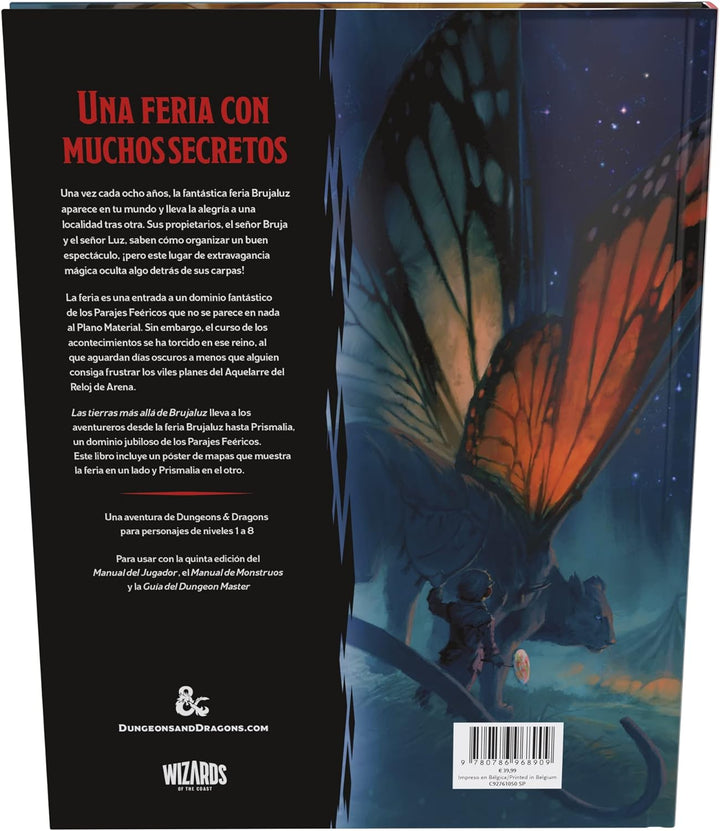 Wizards Of The Coast Dungeons &amp; Dragons RPG Abenteuerbuch Las tierras más allá de Brujaluz *Spanisch