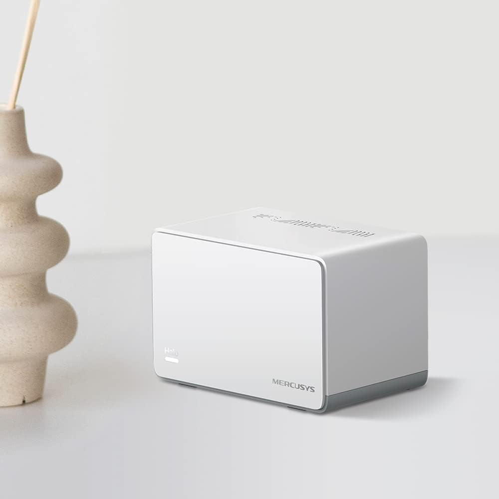 Mercusys AX1800 Whole Home Mesh Wi-Fi 6 System, Abdeckung bis zu 550 m², verbindet bis zu 150 Geräte