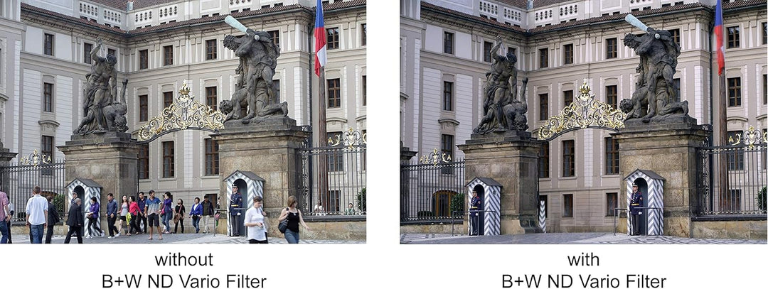 B+W Graufilter ND vario / variabel ND2-32 (49mm, MRC nano, XS-Pro, 16x vergütet, Premium)