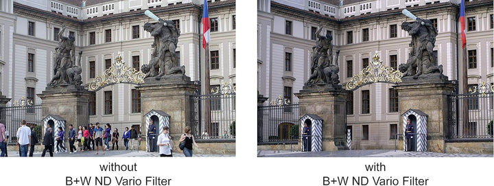 B+W Graufilter ND vario / variabel ND2-32 (49mm, MRC nano, XS-Pro, 16x vergütet, Premium)