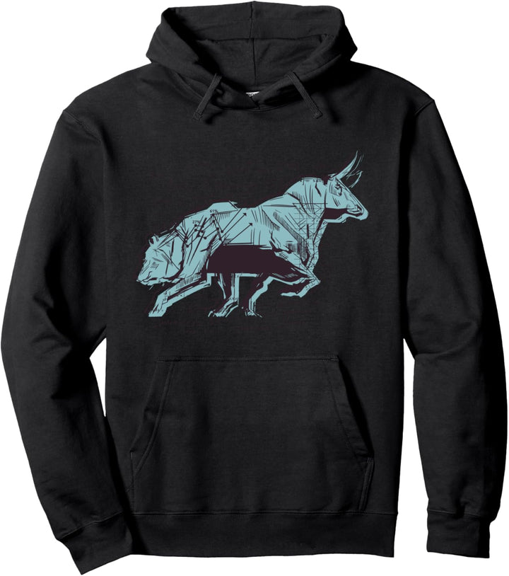 Aktienmarkt Pullover Hoodie