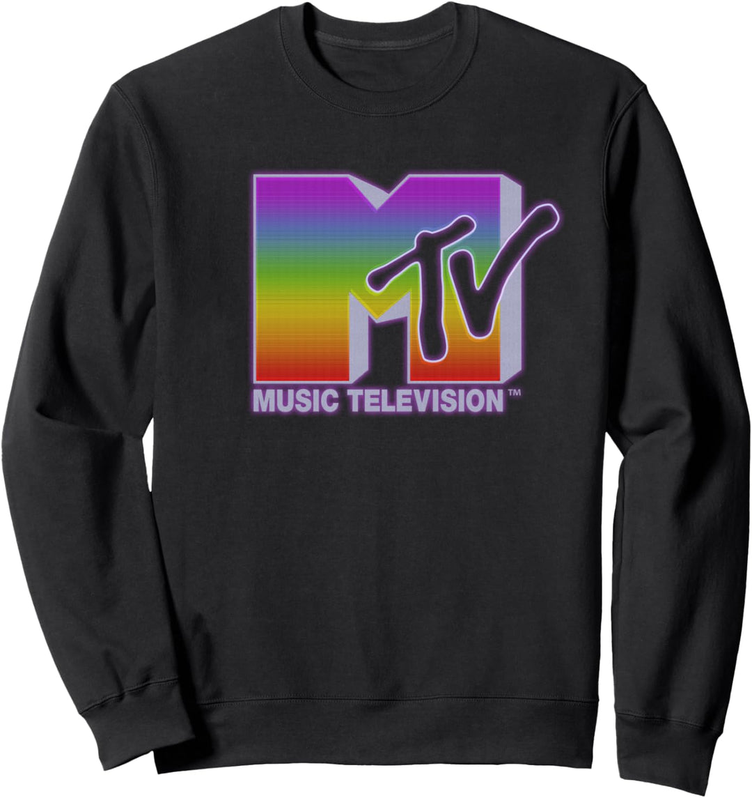 MTV Rainbow Static Sweatshirt