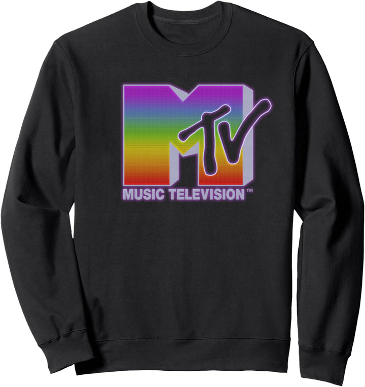 MTV Rainbow Static Sweatshirt