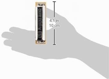 Hohner Mundharmonika Marine Band in G Single, Single