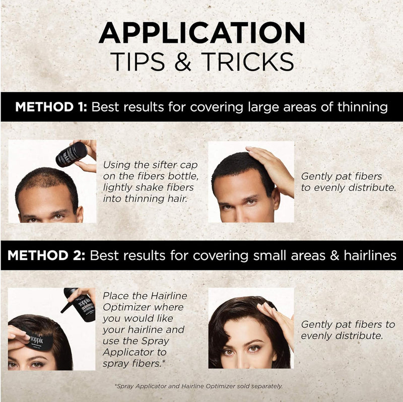 TOPPIK Hair Building Fibers white, 55 g Unparf miert 55 g (1er Pack), Unparf miert 55 g (1er Pack)