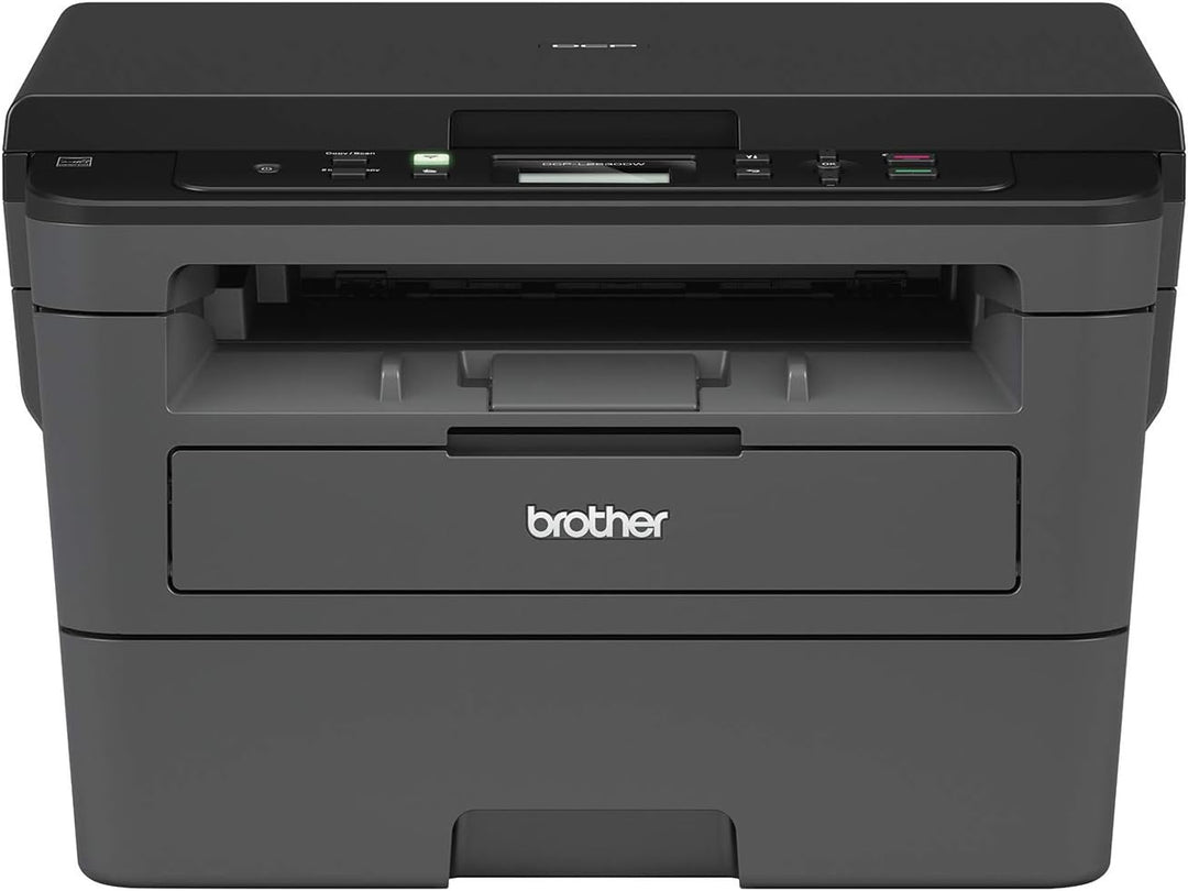 Brother DCP-L2530DW Kompaktes 3-in-1 S/W-Multifunktionsgerät (30 Seiten/Min.,64MB,Drucken,Scannen,Ko
