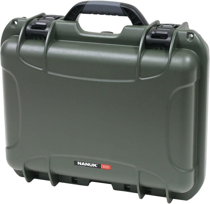 Nanuk 920 Wasserdichter Hartschalenkoffer leer - Olive Olive leer, Olive leer