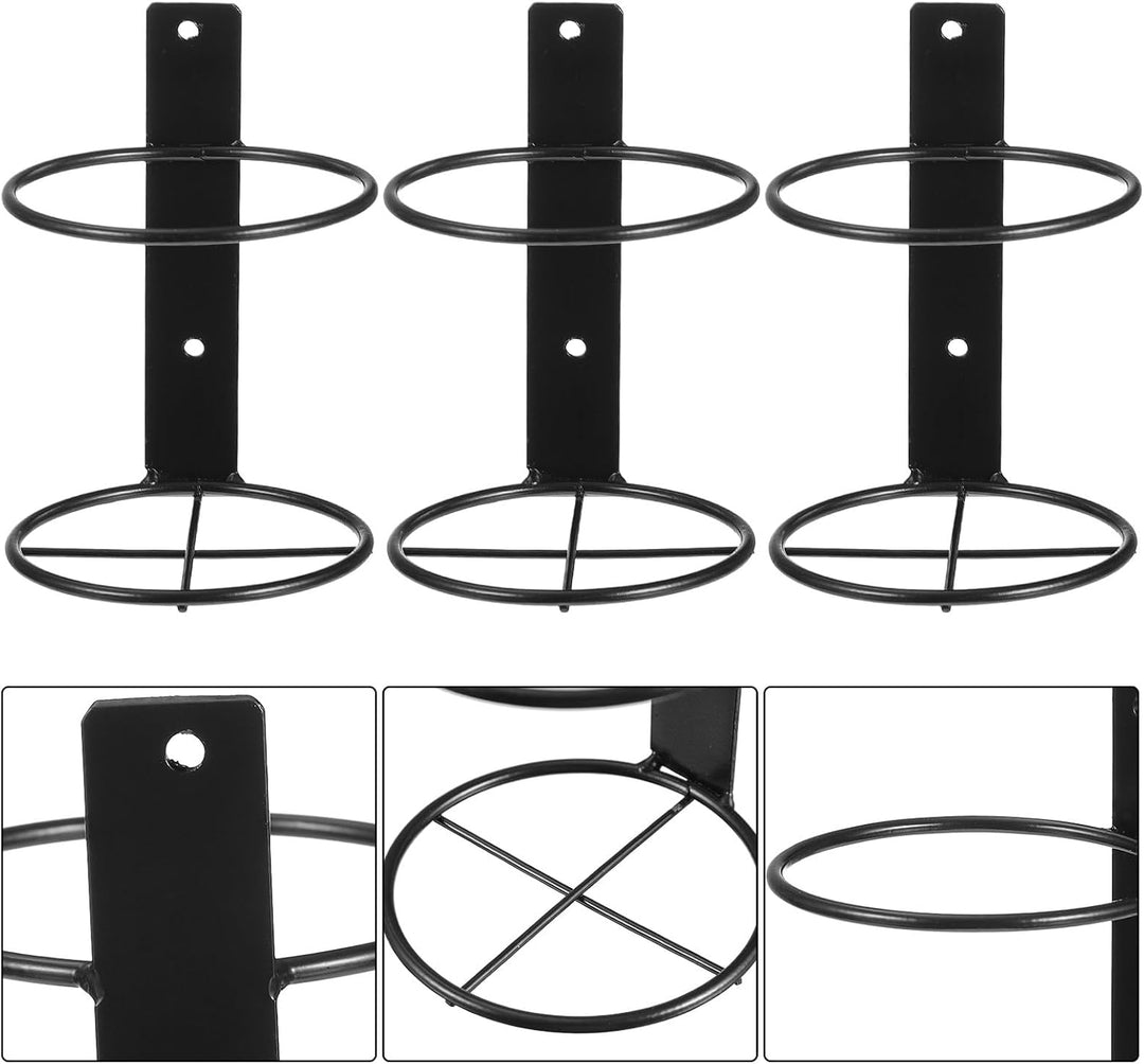 Didiseaon Weinregal Wand: 6 Stück Weinflaschenhalter Metall Flaschenhalter Metall Rotweinflaschenhal