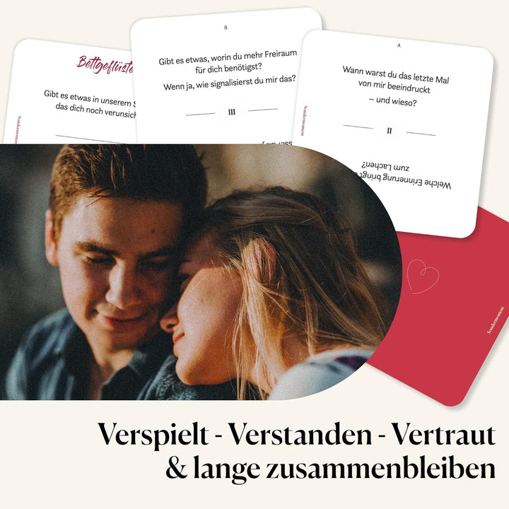 Sondermoment Love Edition - Das Paar-Spiel für besondere Momente, mehr Vertrauen und Liebe | Edles T