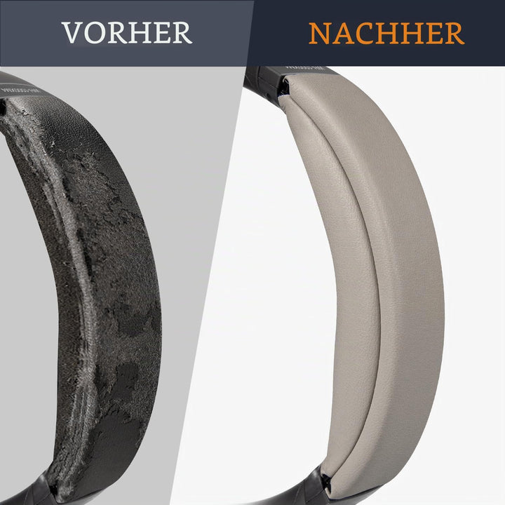 SOULWIT Ohrpolster Polster + Kopfband Stirnband Headband, Ersatz kit für Sony WH-1000XM4 (WH1000XM4)