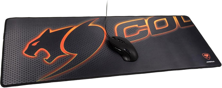 COUGAR Gaming Arena Schwarz Spiel- - Mauspads (Schwarz, Bild, Stoff, Kautschuk, Spiel-Mauspads)