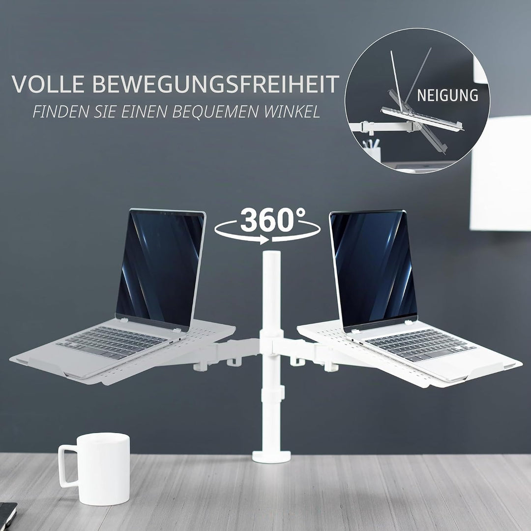 VIVO Stand-V001LW Laptop-Notebook-Schreibtischhalterung, vollständig verstellbare Verlängerung mit C