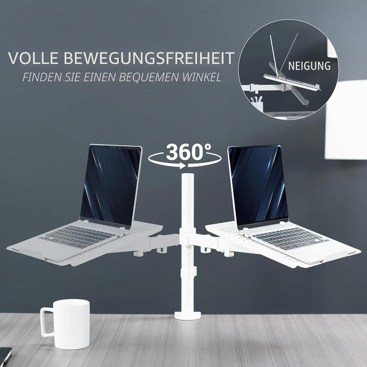 VIVO Stand-V001LW Laptop-Notebook-Schreibtischhalterung, vollständig verstellbare Verlängerung mit C
