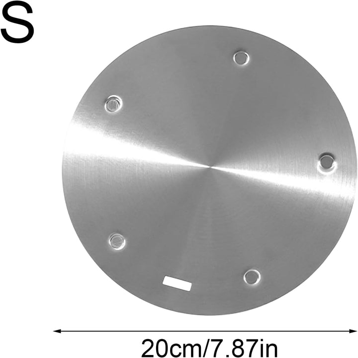 Induktionsherd Adapterplatte, Induktionskochfeld Adapter für Mietwohnungen, Schmorauflage mit abnehm