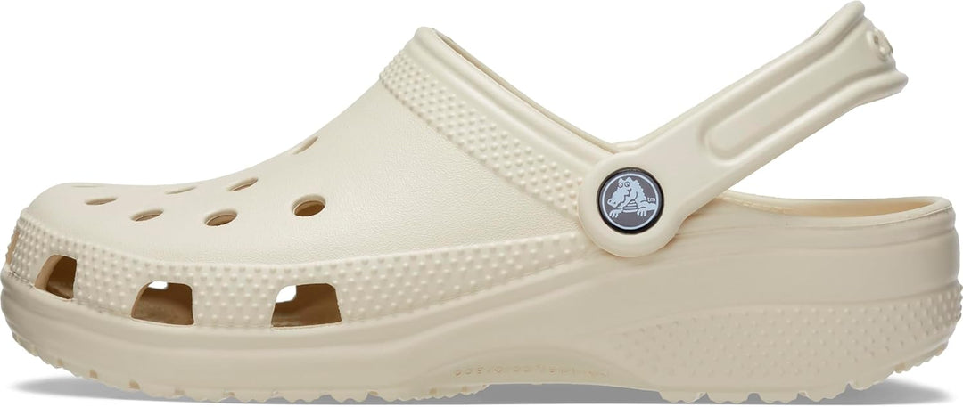 Crocs Unisex Classic Clog 36/37 EU Bone, 36/37 EU Bone