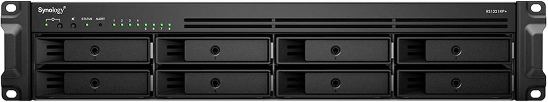 Synology RackStation RS1221RP+ NAS/Storage Server Rack (2U) Ethernet LAN Black V1500B