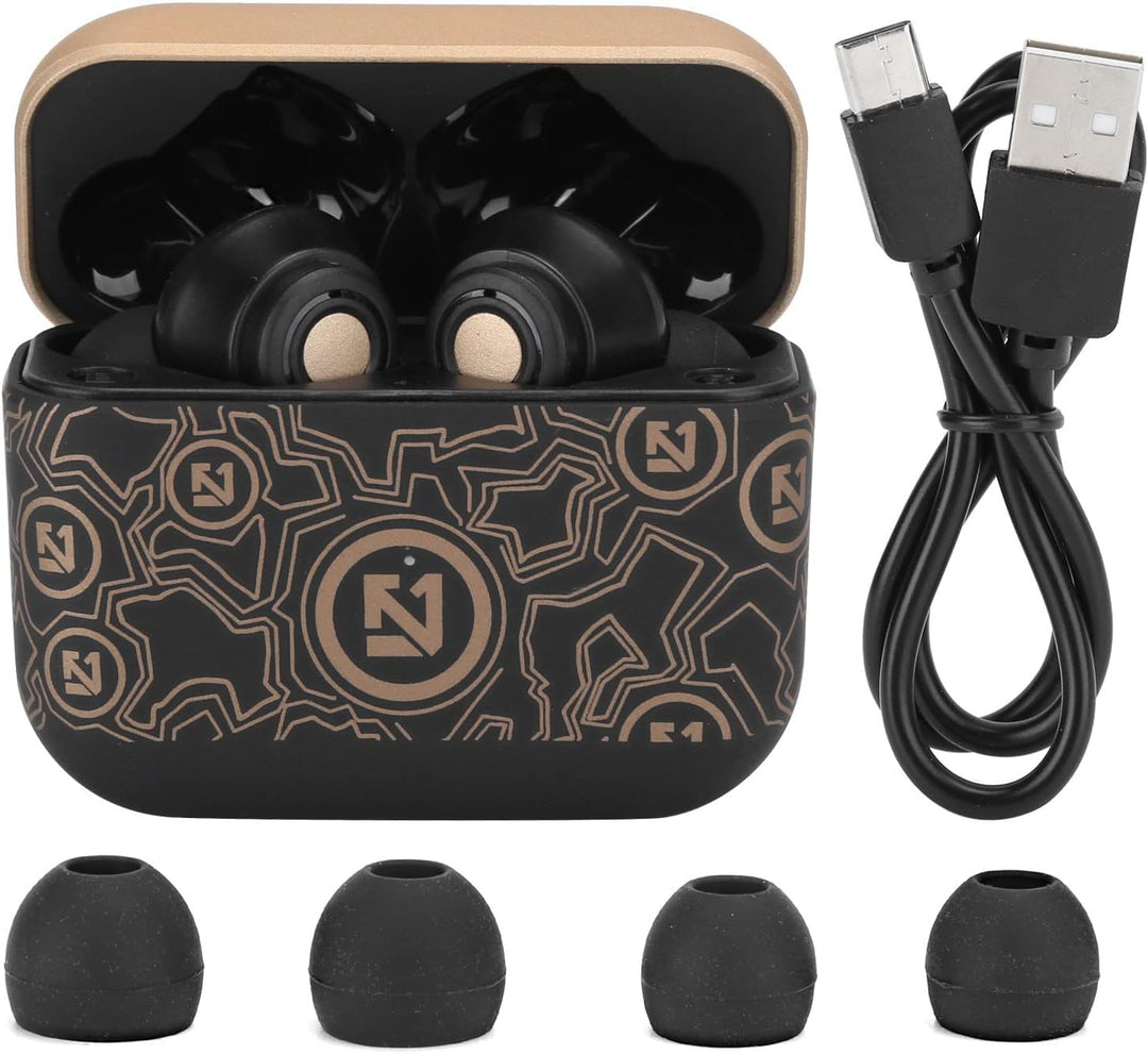 Tbest EadsetWirel KopfhörerHIFI Stereo HeadsetSport Heahonweatproof HeadsetRunning Wirel Headset, Ts