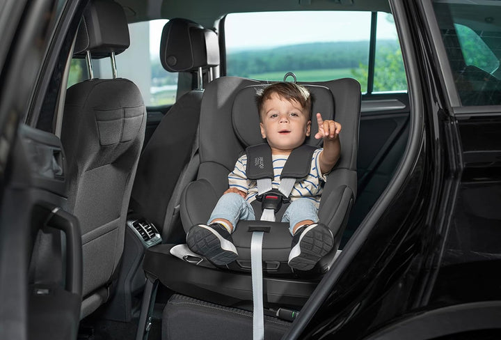 Britax Römer Reboarder DUALFIX PLUS, Inklusive Neugeboreneneinsatz und ISOFIX, für Kinder von 40-105