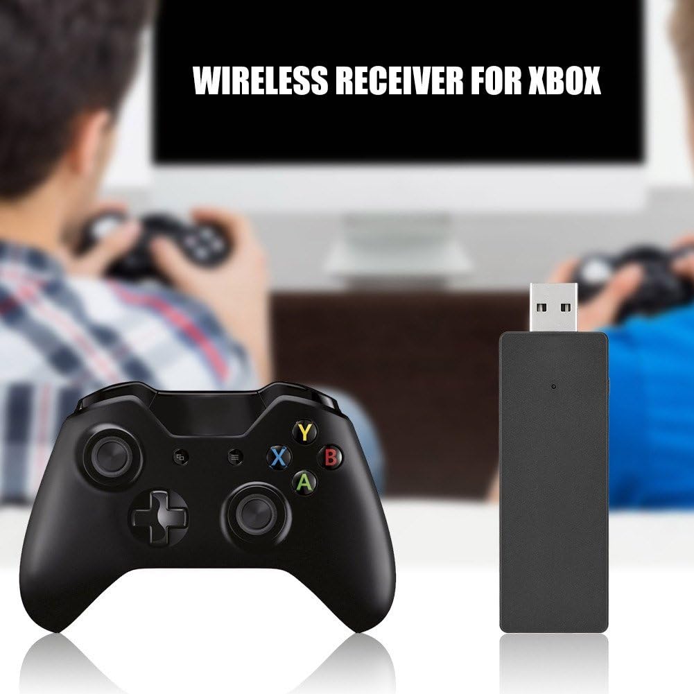 USB Wireless Gaming Receiver für Xbox One Adapter Unterstützt bis zu 8 Controller für Windows 10