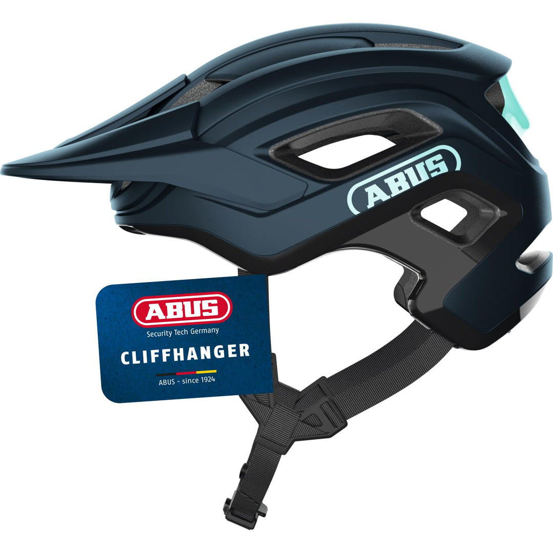 ABUS MTB-Helm Cliffhanger - Fahrradhelm für anspruchsvolle Trails - mit grossen Lüftungsöffnungen &