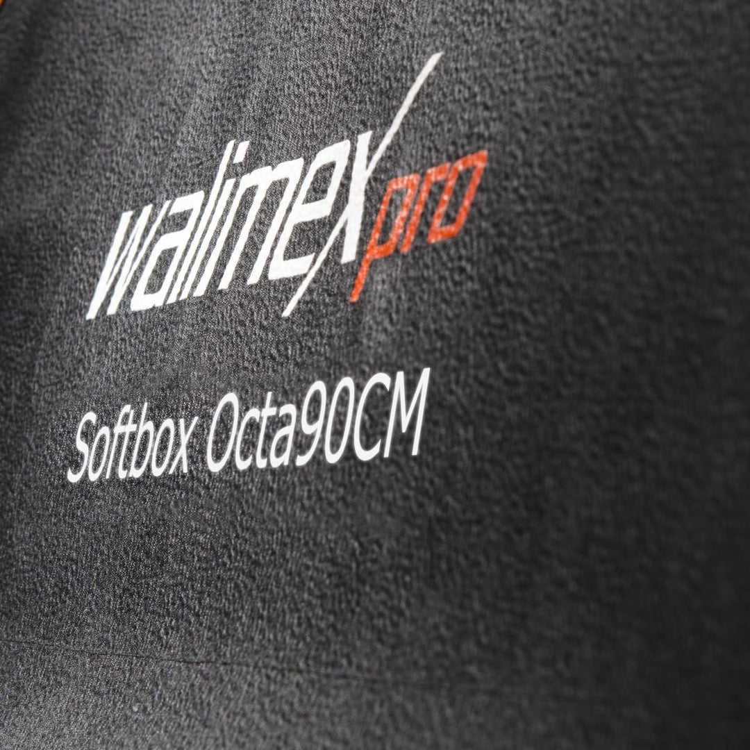 Walimex Pro Octagon Softbox PLUS Orange Line 90 cm Durchmesser für pro&K Walimex Pro&K, Walimex Pro&