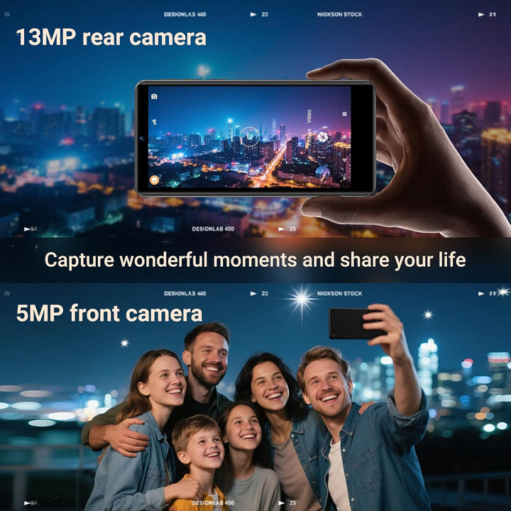 128GB MP3 Player mit Bluetooth WiFi und Kamera, Android 13.0 Spotify MP3 Musik Player mit Lautsprech