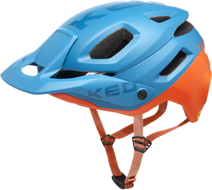 KED Pector ME1 MTB Fahrrad Helm matt Petrol/orange 2023, M
