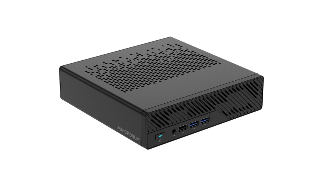 MINIS FORUM Mini Workstation MS-A1, Barebone Version ohne CPU/2 x DDR5 Max 96GB/SSD/AMD AM5 Socket,