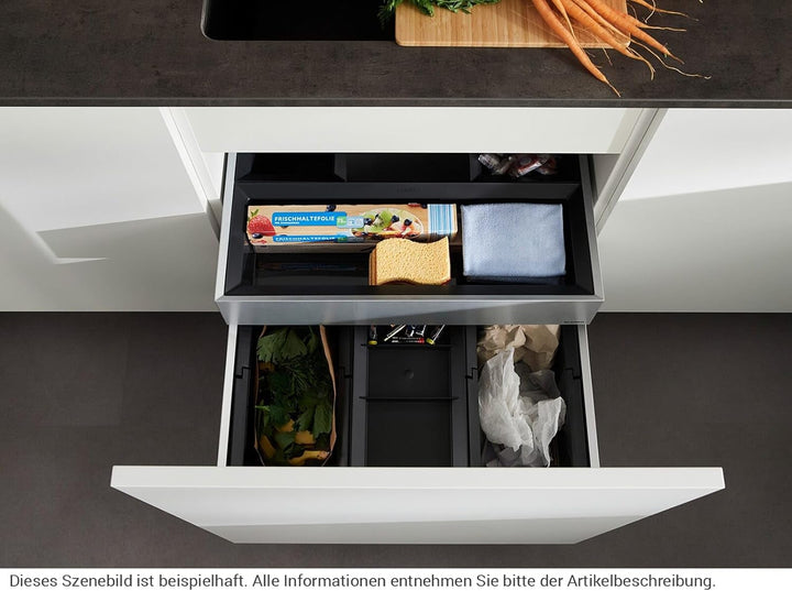 BLANCO 526209 SELECT II 60/3 Orga, Version 2021 60 cm Unterschrank - Mit Organisationsschublade 3 Ei