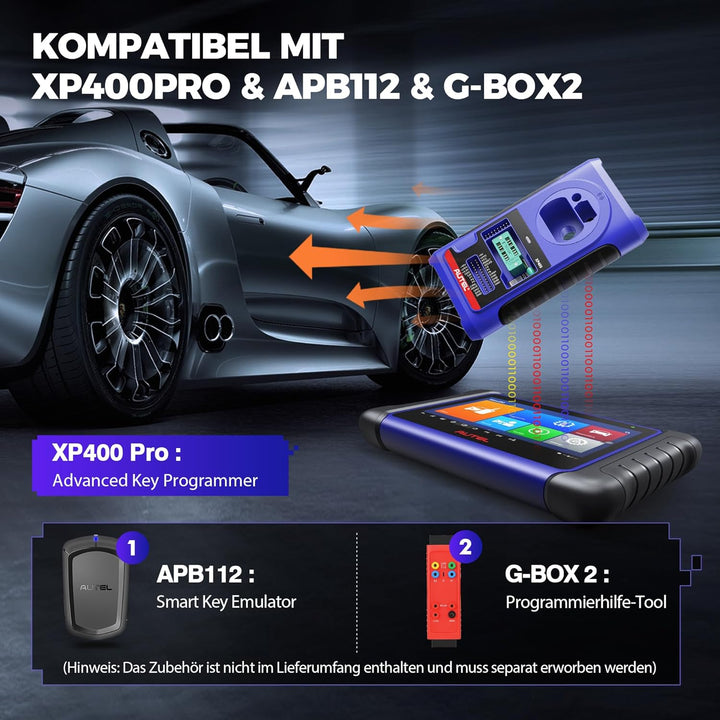 Autel MaxiIM IM508 Scanner [2 Jahres Update] Schlüssel Programmierwerkzeug mit XP200 Programmierer,