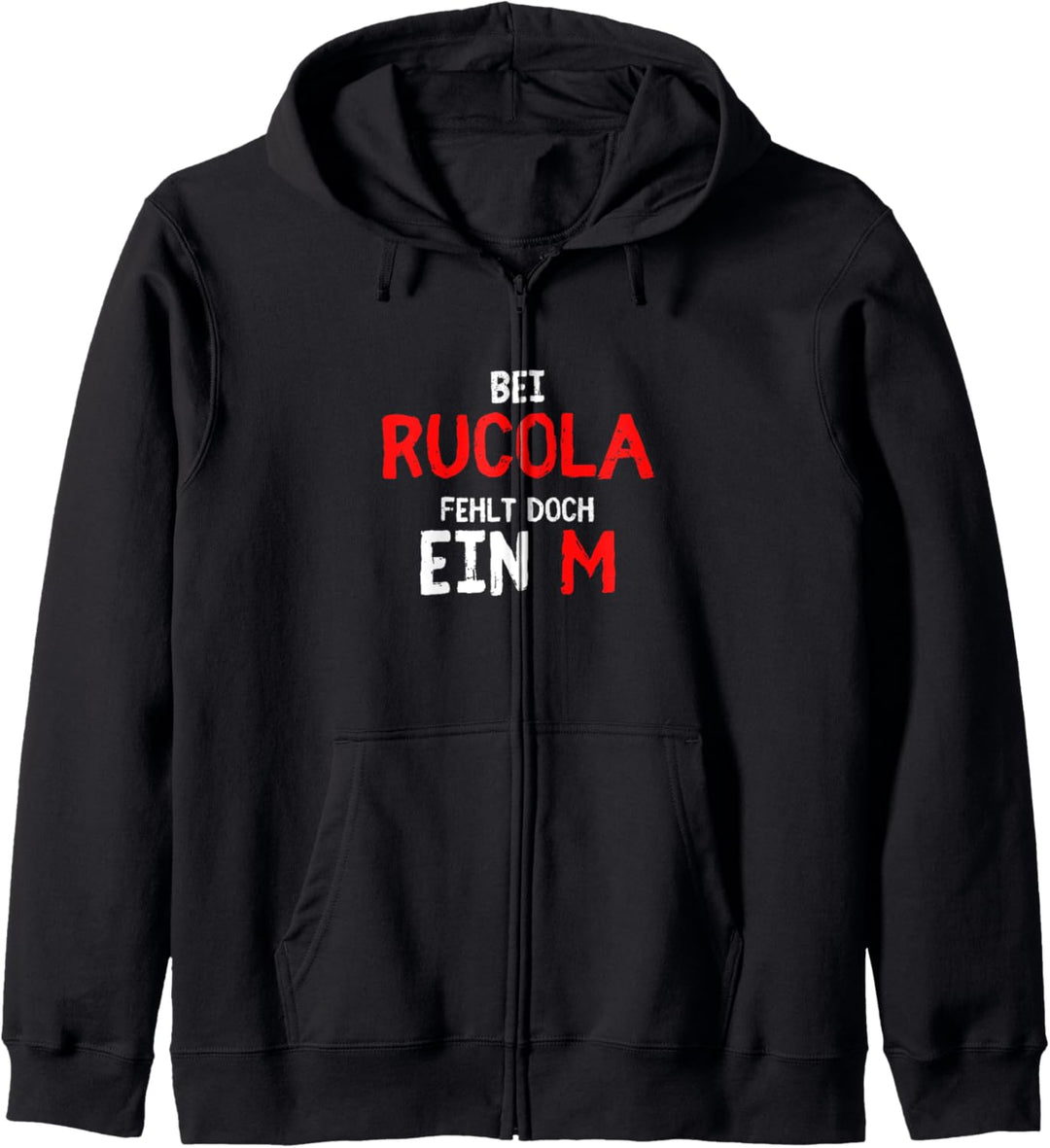 Bei Rucola fehlt doch ein M Kapuzenjacke