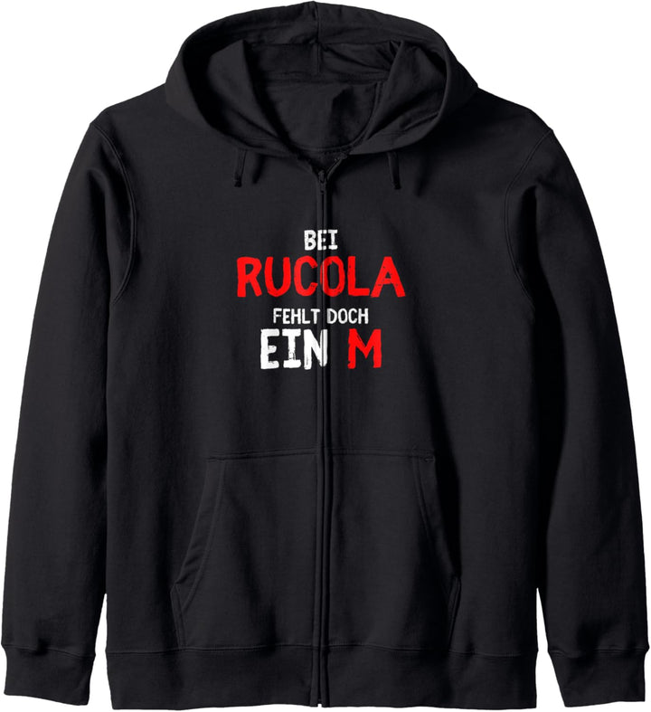 Bei Rucola fehlt doch ein M Kapuzenjacke