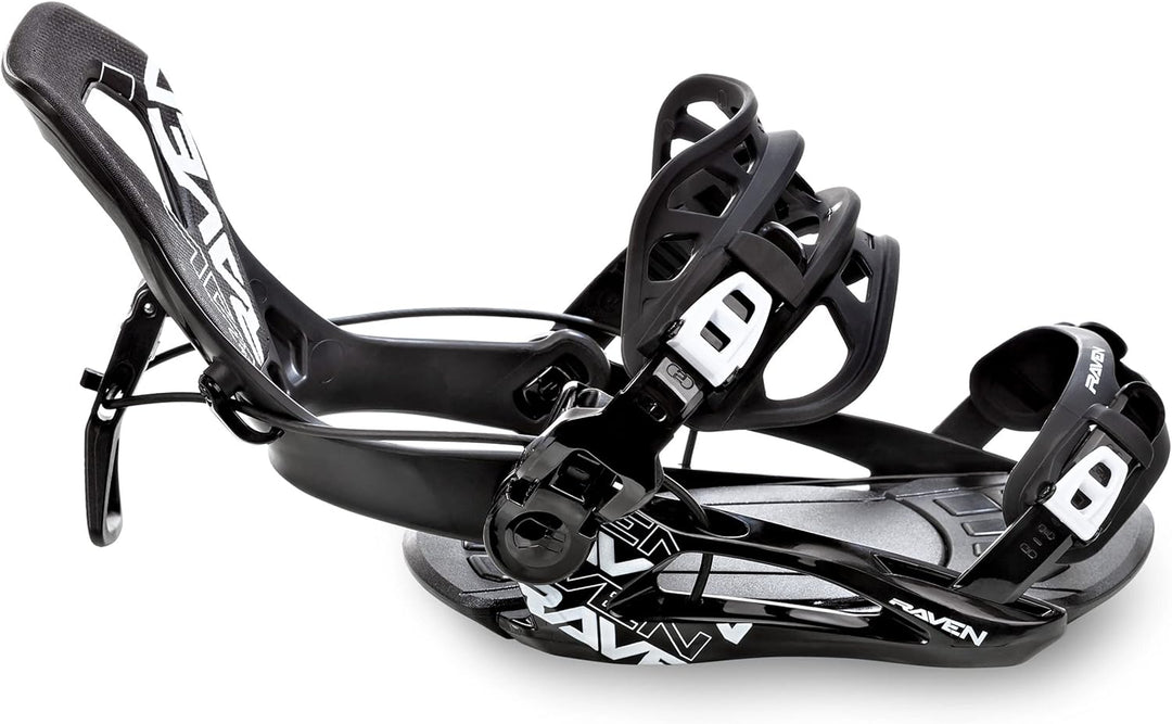 RAVEN Snowboard Set: Snowboard Grizzly + Bindung Fastec FT360 Black 157cm Wide + FT360 Black XL, 157