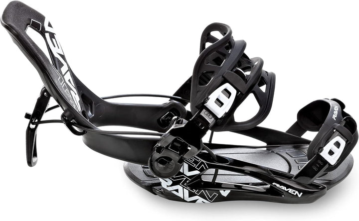 RAVEN Snowboard Set: Snowboard Grizzly + Bindung Fastec FT360 Black 157cm Wide + FT360 Black XL, 157