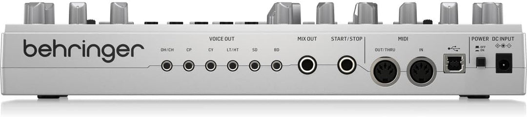 Behringer RD-6-SR Silber RHYTHM DESIGNER RD-6 Single, Silber RHYTHM DESIGNER RD-6 Single