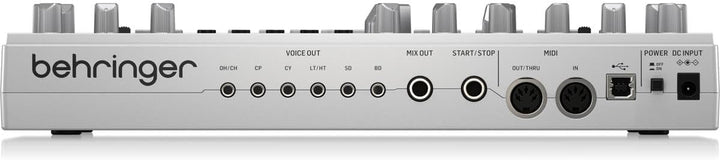Behringer RD-6-SR Silber RHYTHM DESIGNER RD-6 Single, Silber RHYTHM DESIGNER RD-6 Single