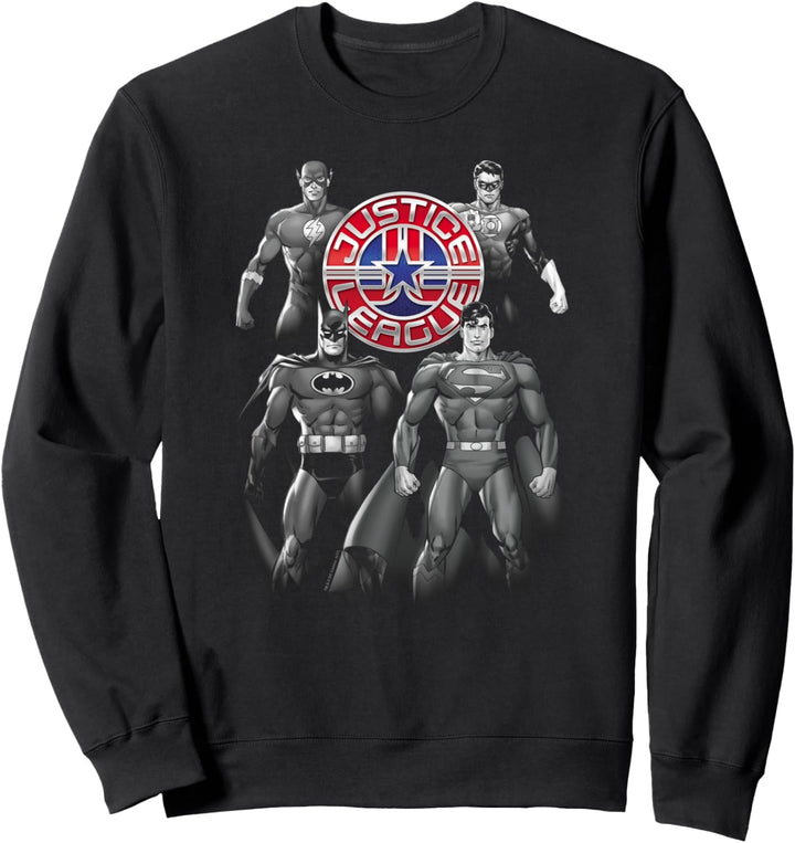 Justice League Shades of Gray Sweatshirt