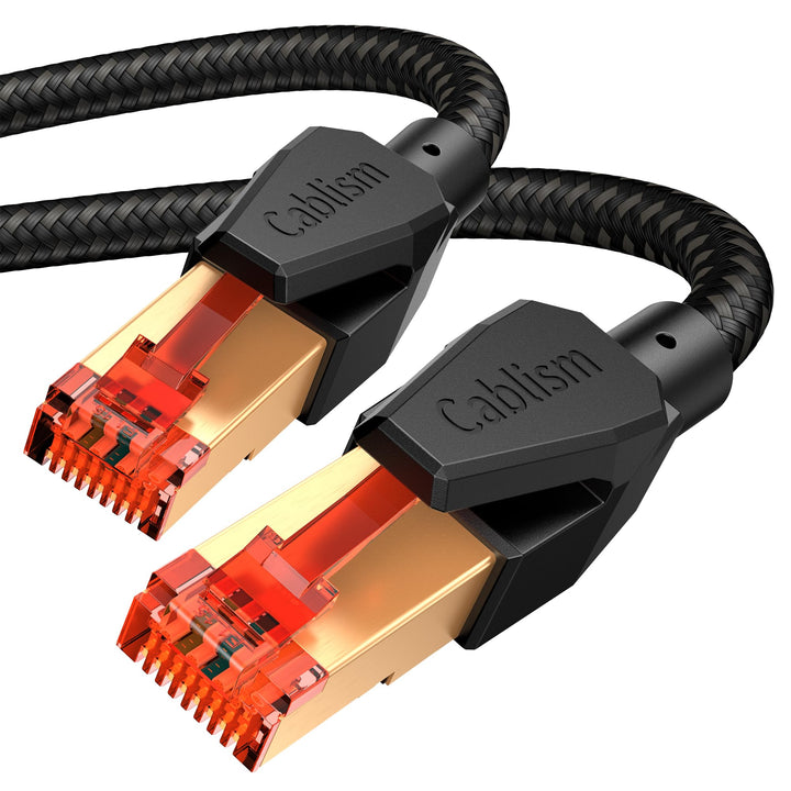 LAN-Kabel 20Meter Cat 8 Netzwerkkabel RJ45 23m 30m Internet 40 Gbit/s 2000 MHz OFC/TU1-S/FTP Hochges