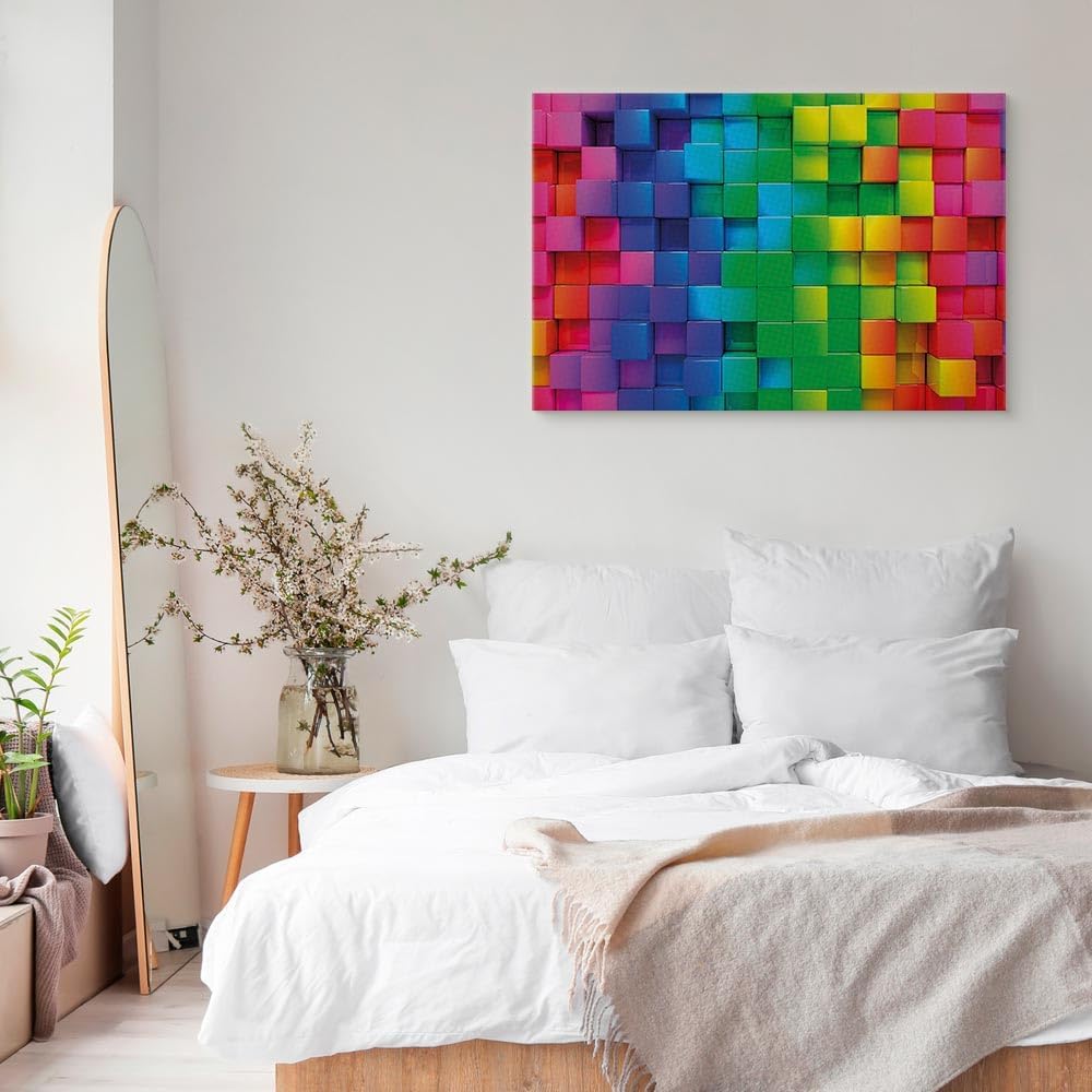 murando Akustikbild 3D Effekt Bilder Akustikschaum Hochleistungsschallabsorber Schallschutz Leinwand