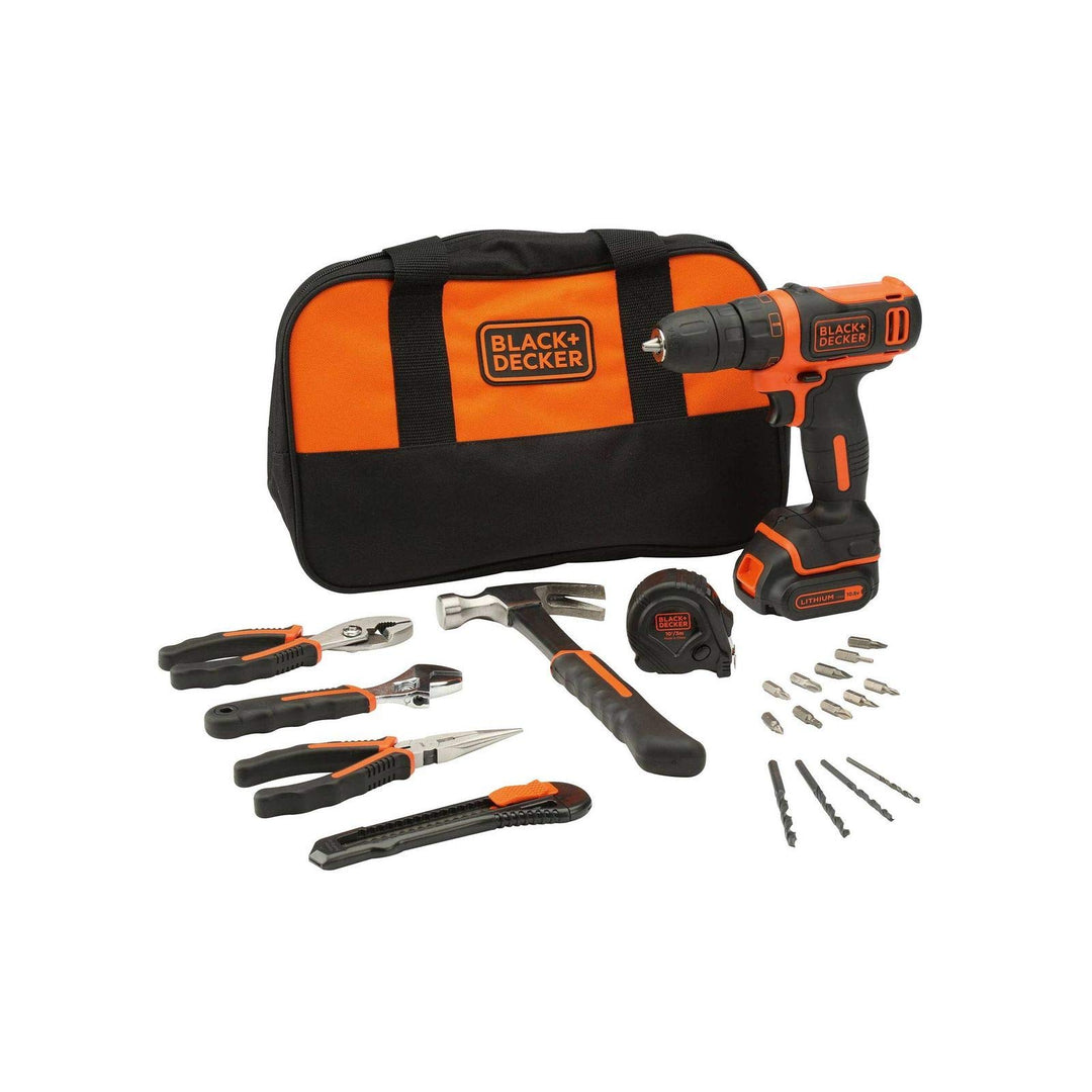 Black+Decker BDCDC18HTSA Akku-Bohrmaschine, 18 V