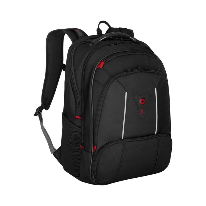 WENGER Carbon Pro Rucksack mit Tablet-Fach, Notebook bis 17 Zoll, Hülle 15.6 Zoll, Tablet bis 10 Zol