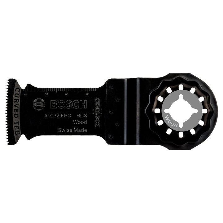 Bosch Professional 10x HCS Tauchsägeblatt AIZ 32 EPC (für Weichholz, 50 x 32 mm, Zubehör Multifunkti