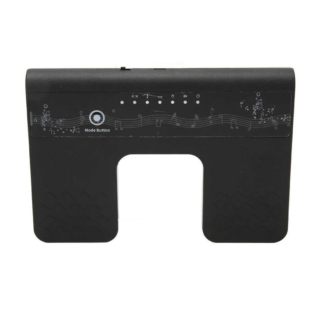 Kabelloses Page Turner Pedal, Bluetooth Fusspedal Wiederaufladbarer Leiser Noten Seitenwender für Ta