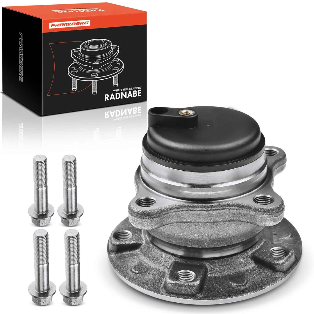 Frankberg Radnabe Radlagersatz Hinten für Berlingo C4 Combo Grandland X 308 II 3008 5008 II Partner