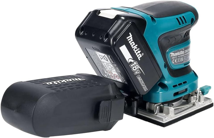 Makita DBO484ZJ Exzenterschleifer, 114 x 140 mm