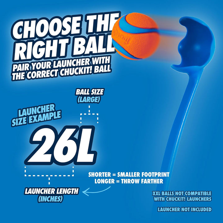 Chuckit CU247301 Wefer Pro, Hundebälle, Hundespielzeug, 26, L Sortiert, Sortiert